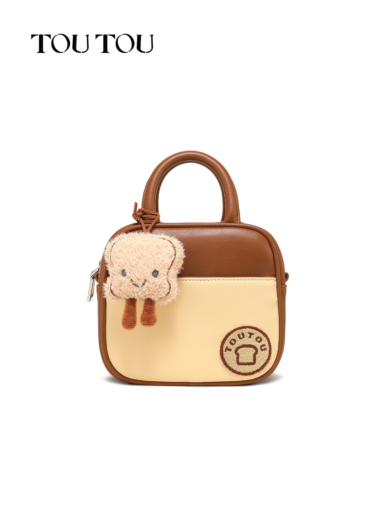TOUTOU Toast - Themed Mini HandBag: A Slice of Cuteness for Your Daily Look