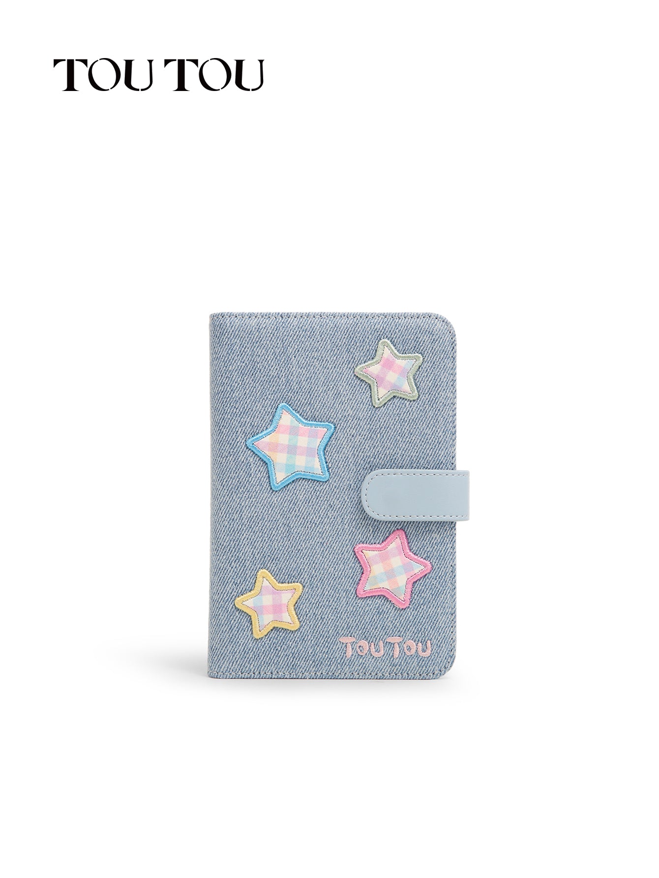 TOUTOU Star - Patched Passport Wallet: Cute & Functional Travel Companion