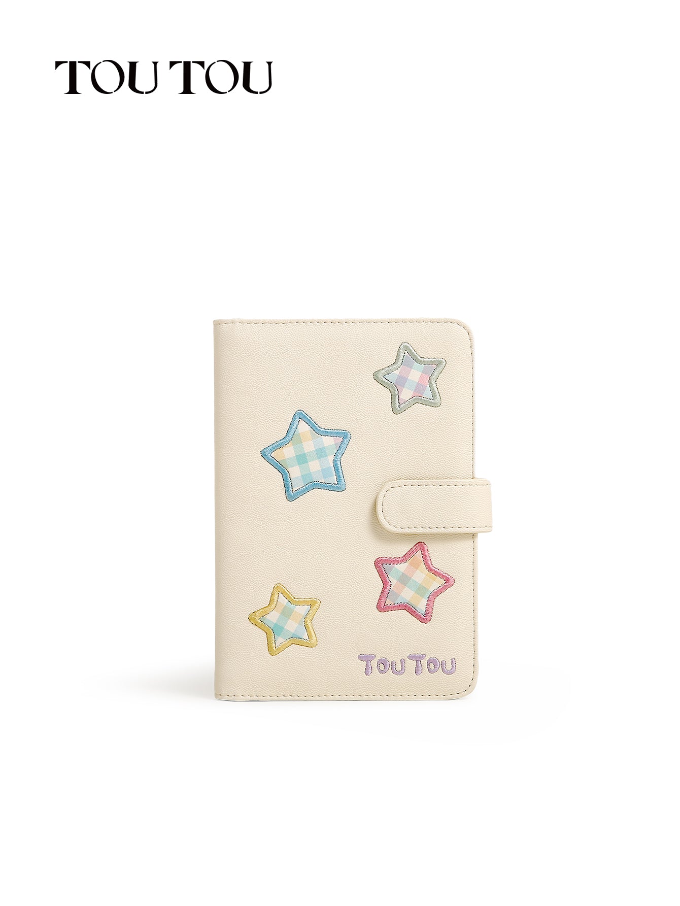 TOUTOU Star - Patched Passport Wallet: Cute & Functional Travel Companion