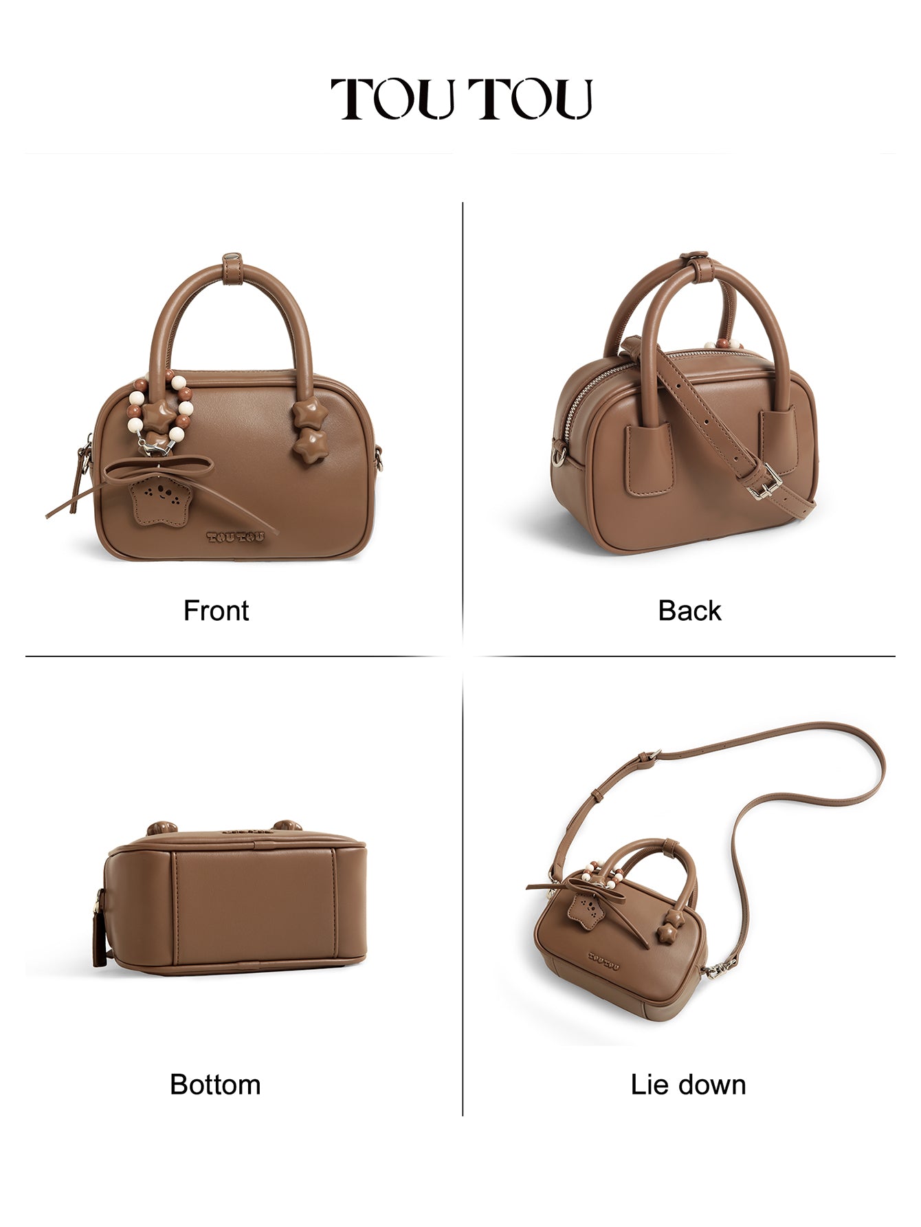 TOUTOU Mini Bowling Bag: Cute, Compact, and Chic