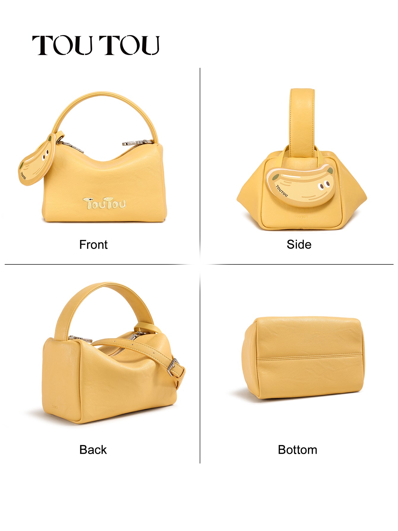 TOUTOU Banana - Shaped Crossbody Bag: A Blend of Cuteness and Practicality