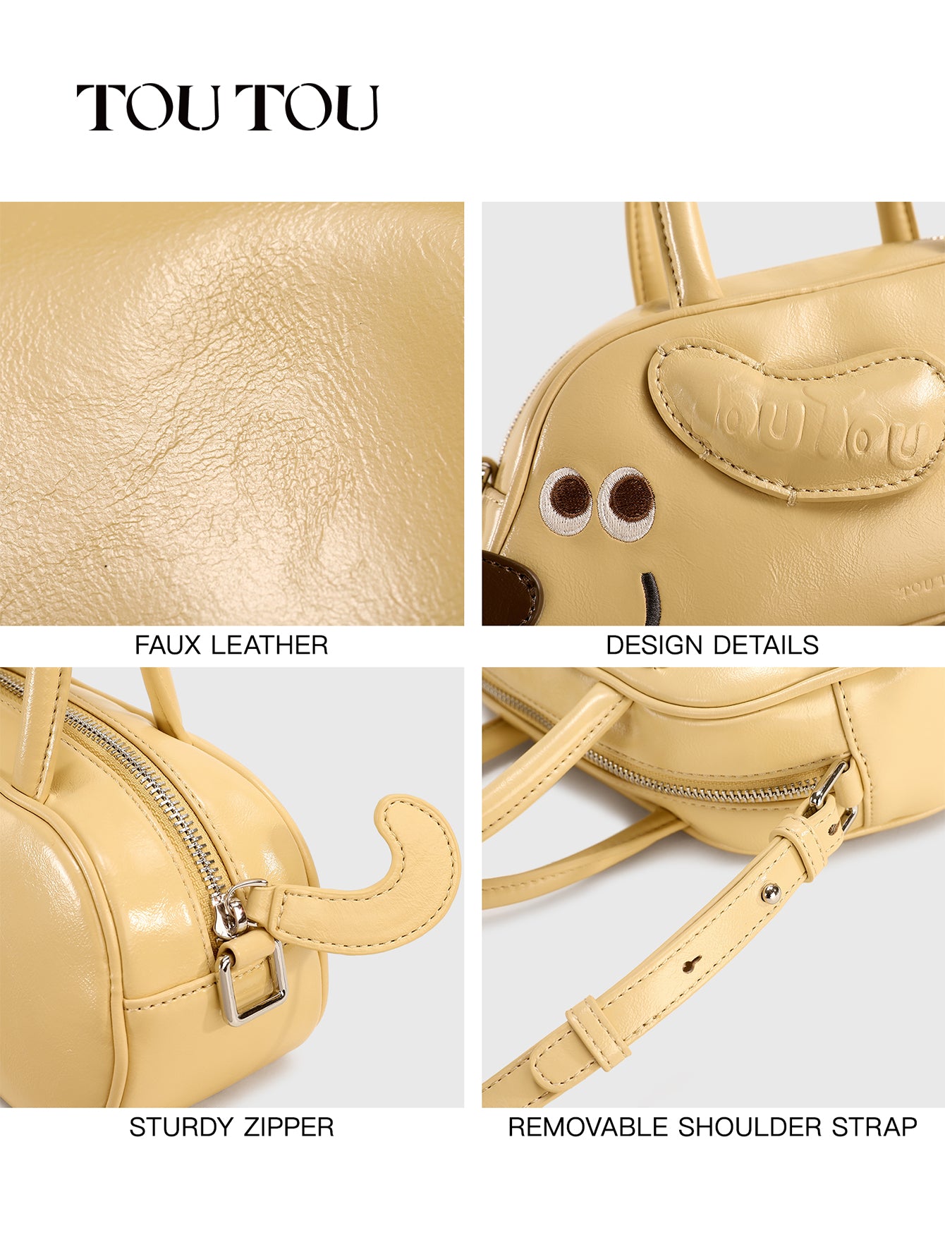 Chic Cute Dog Shaped Small Tote Bag