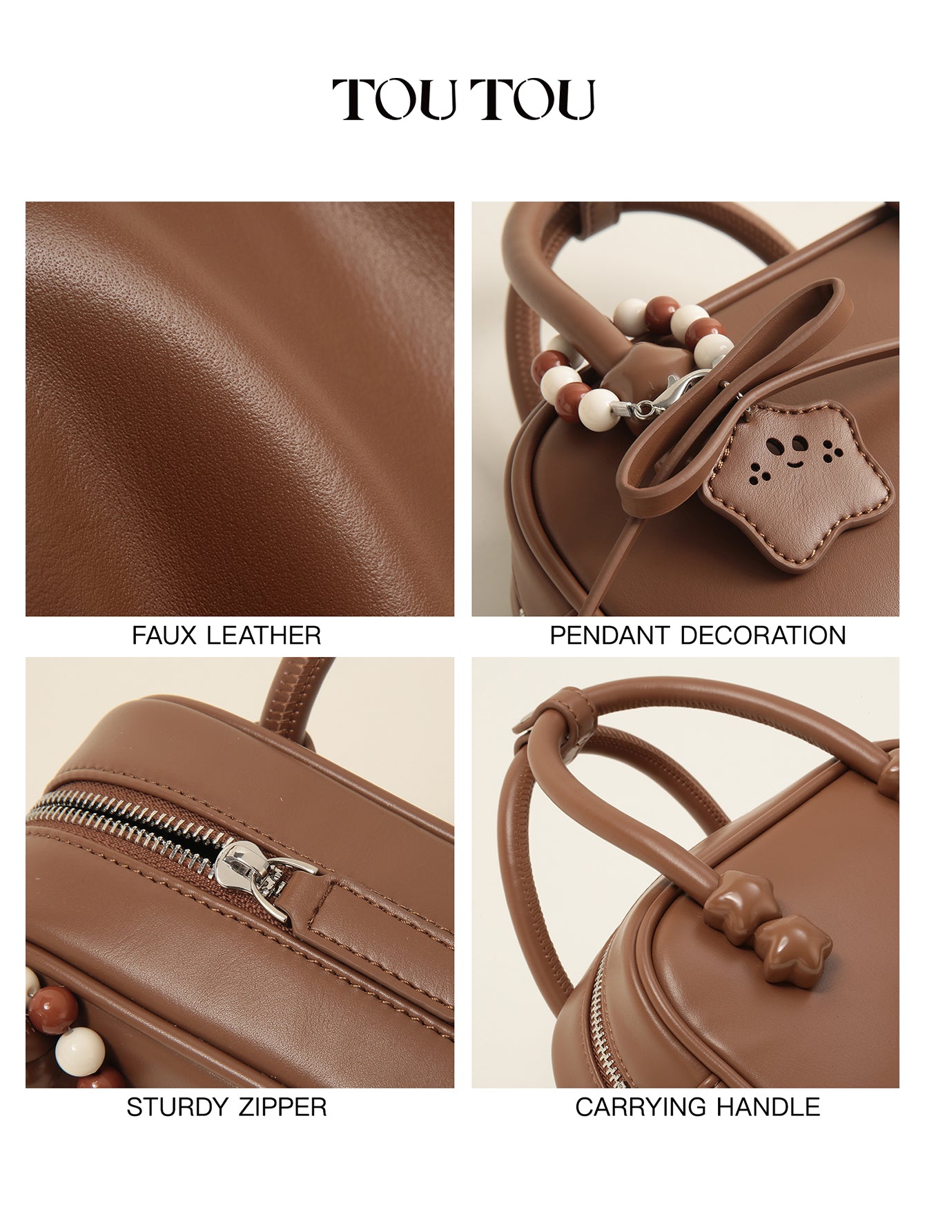 TOUTOU Mini Bowling Bag: Cute, Compact, and Chic