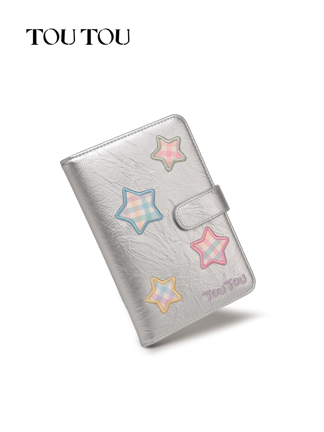 TOUTOU Star - Patched Passport Wallet: Cute & Functional Travel Companion