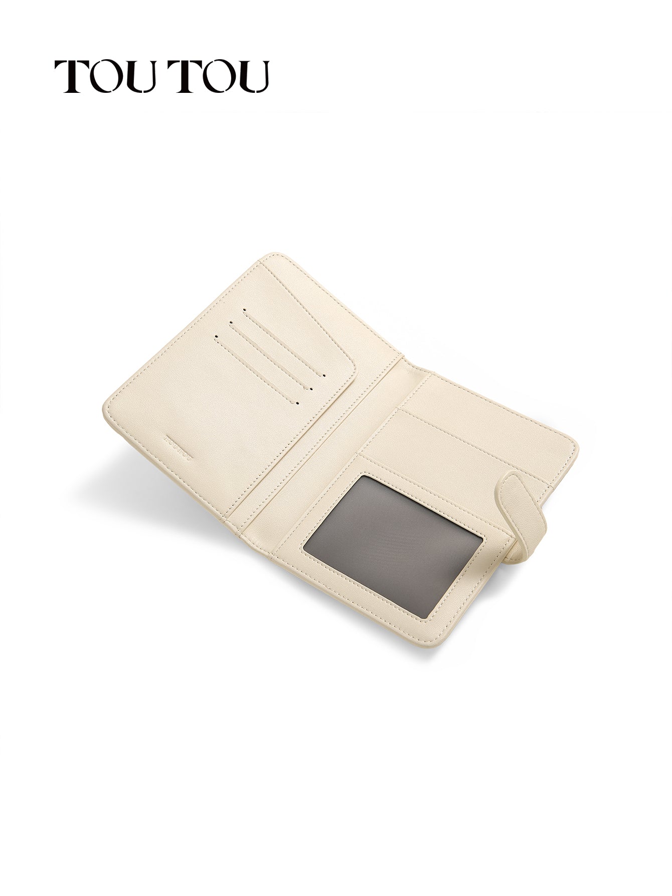 TOUTOU Star - Patched Passport Wallet: Cute & Functional Travel Companion
