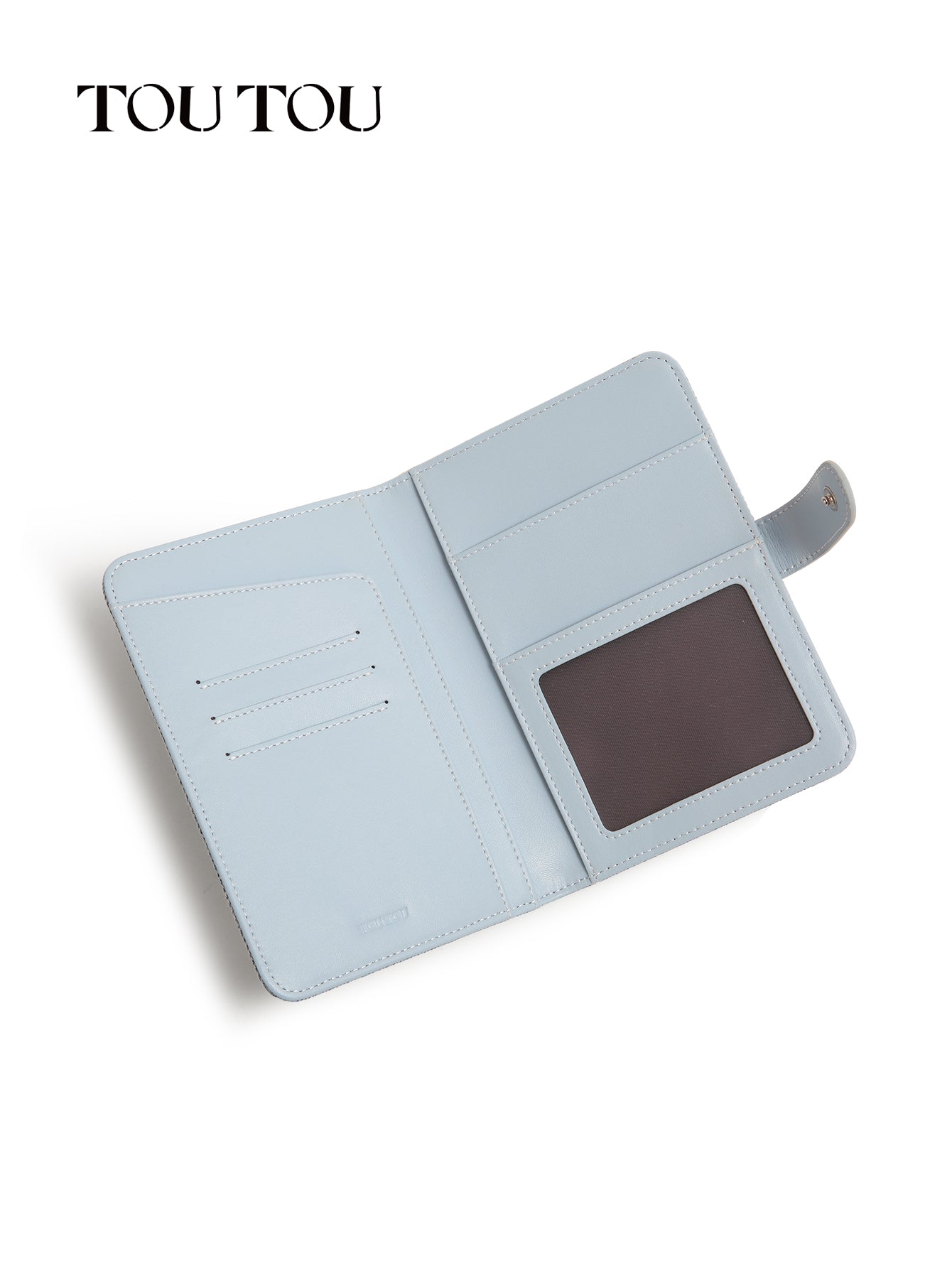 TOUTOU Star - Patched Passport Wallet: Cute & Functional Travel Companion