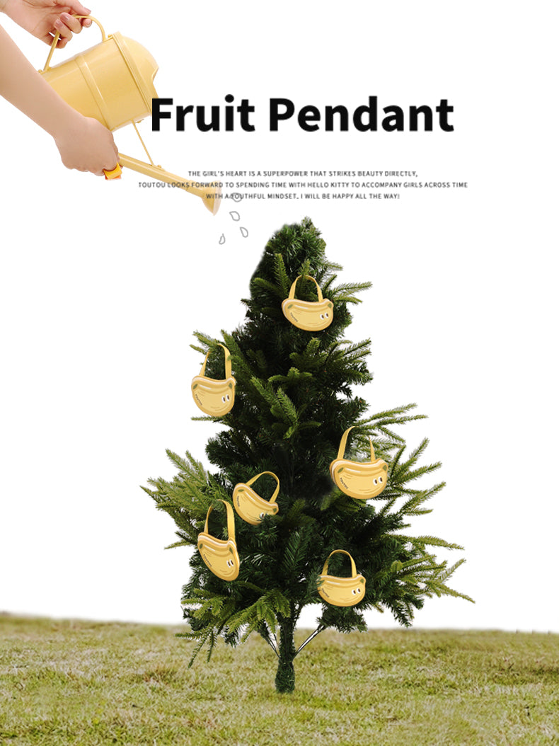 TOUTOU Cute Fruit - Themed Handbag: Playful Design with Adjustable Shoulder Strap