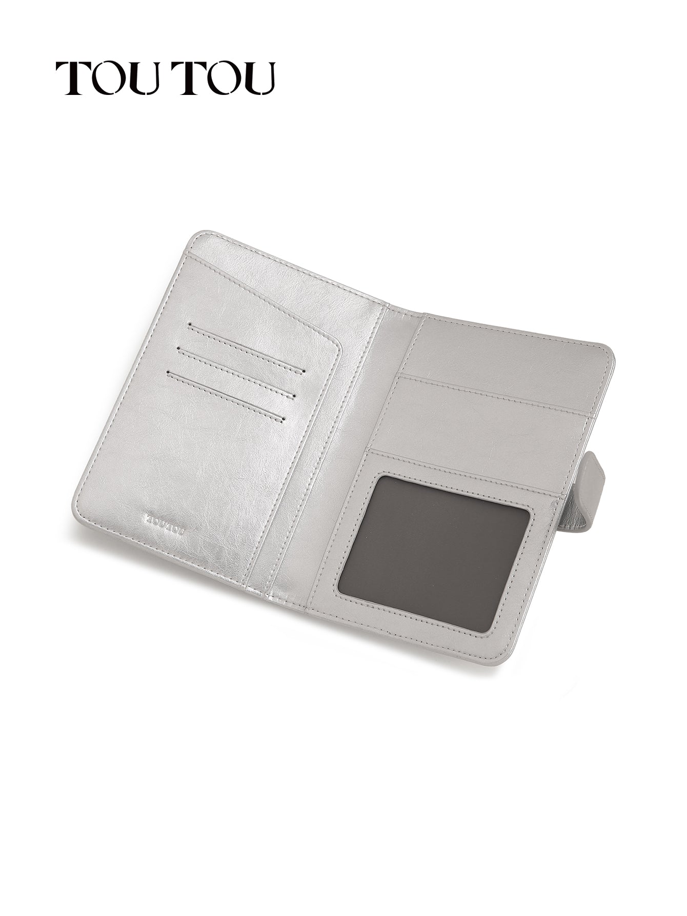 TOUTOU Star - Patched Passport Wallet: Cute & Functional Travel Companion