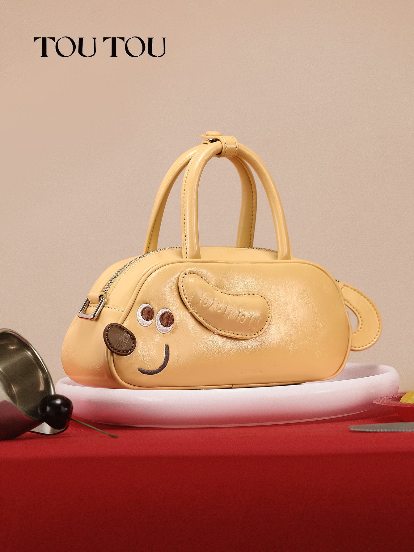 Chic Cute Dog Shaped Small Tote Bag