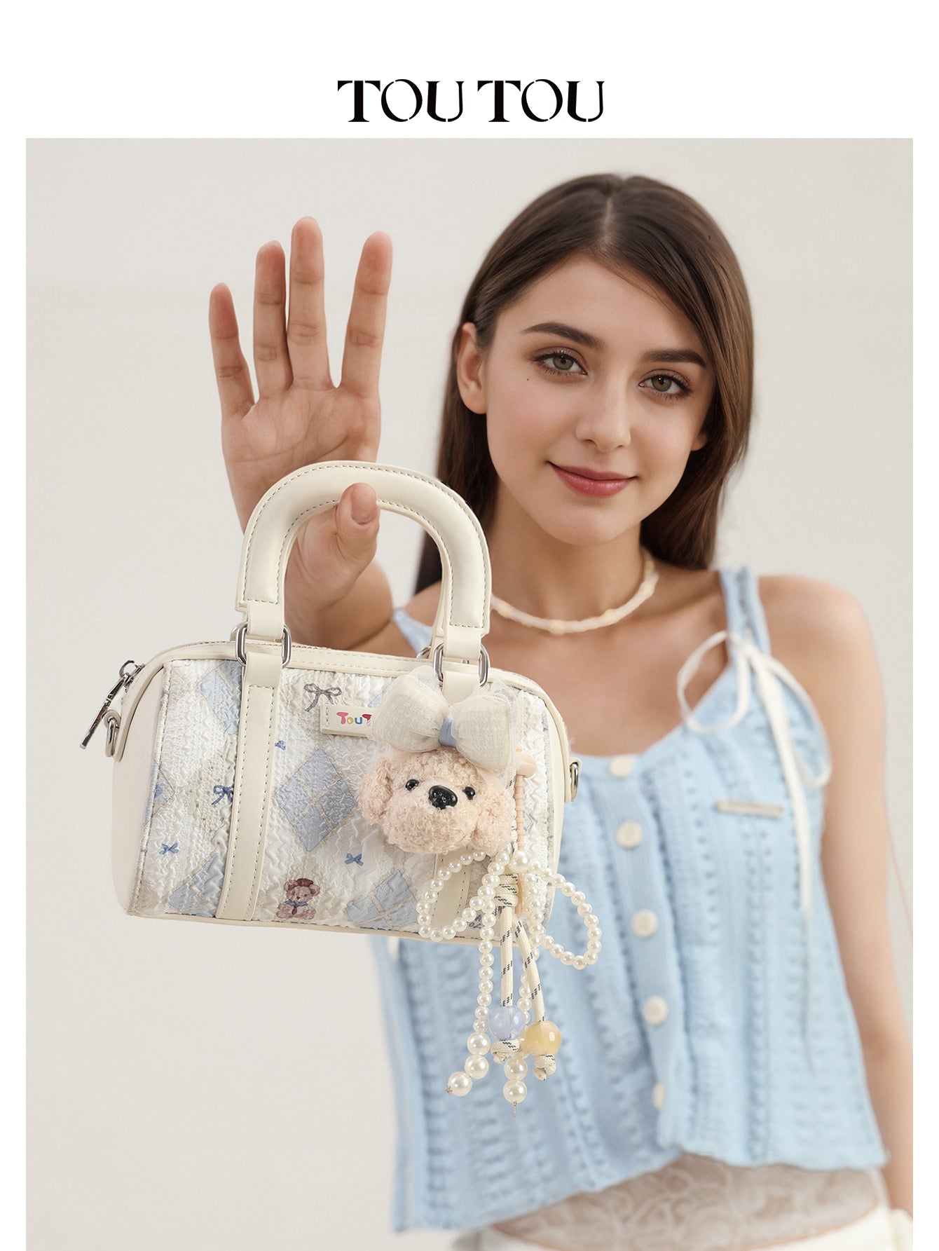 TOUTOU Teddy Barrel Bag: Your Sweetest Fashion Companion