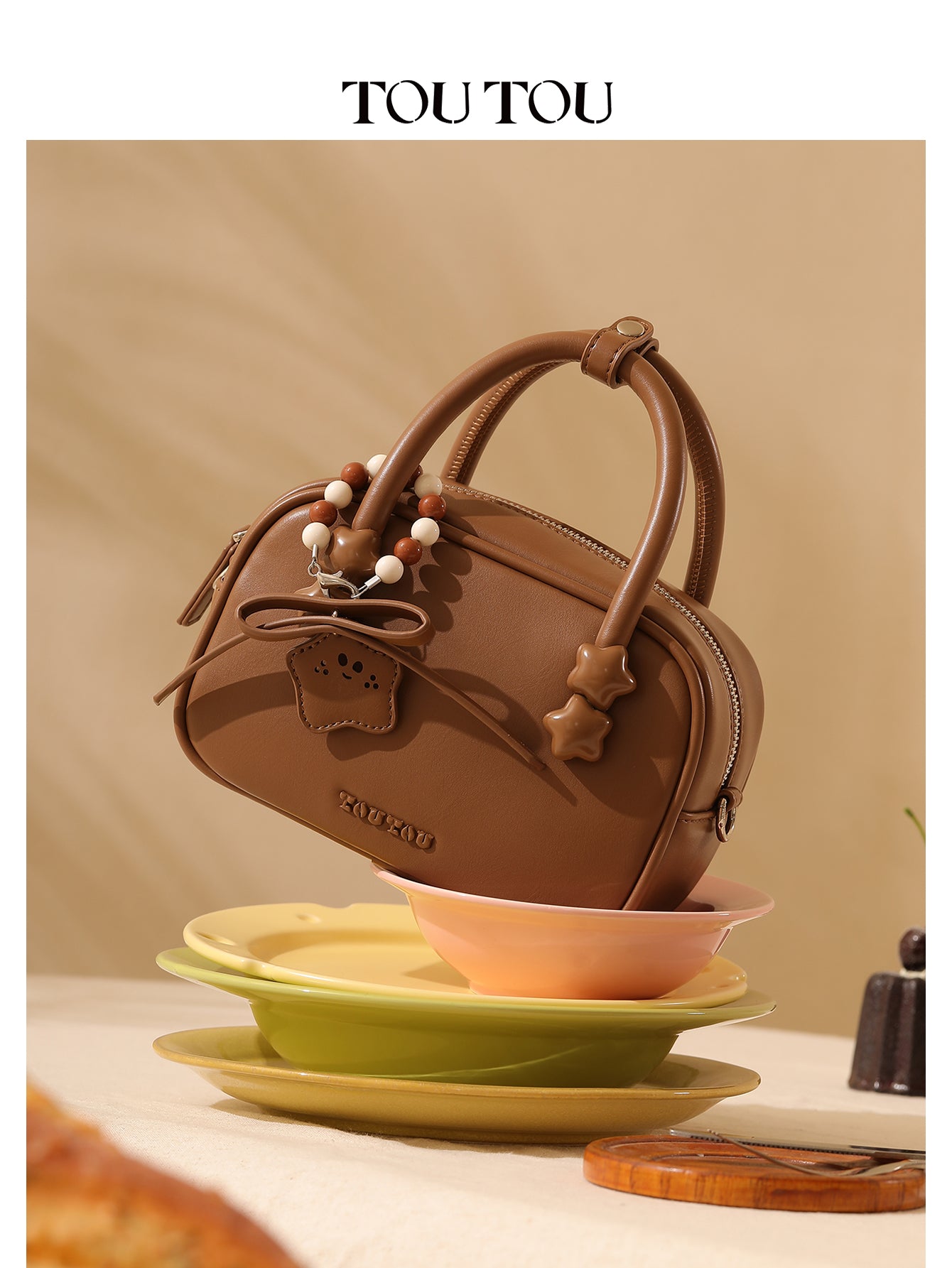 TOUTOU Mini Bowling Bag: Cute, Compact, and Chic