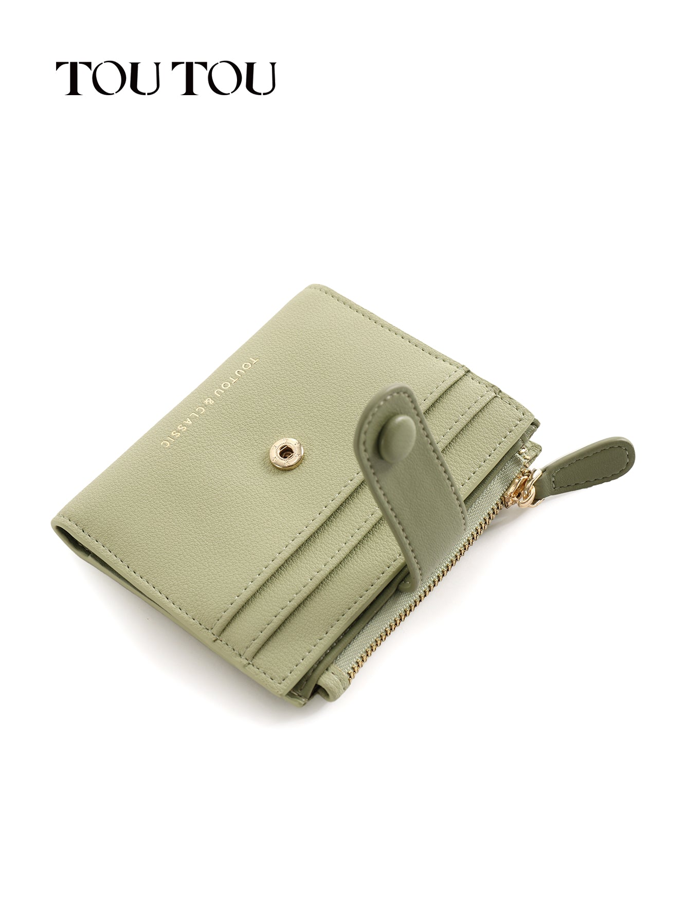 TOUTOU Minimalist RFID - Blocking Wallet: Compact & Secure