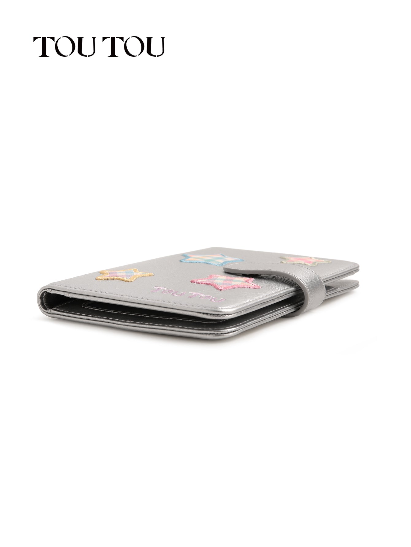 TOUTOU Star - Patched Passport Wallet: Cute & Functional Travel Companion