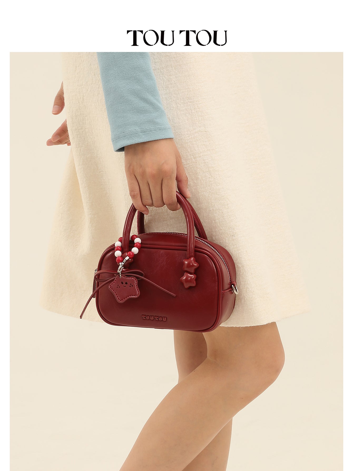 TOUTOU Mini Bowling Bag: Cute, Compact, and Chic