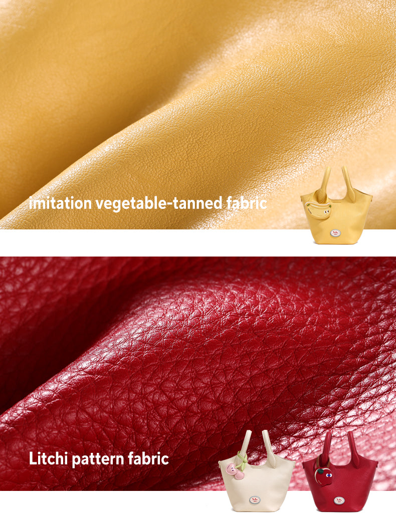 TOUTOU Cute Fruit - Themed Handbag: Playful Design with Adjustable Shoulder Strap