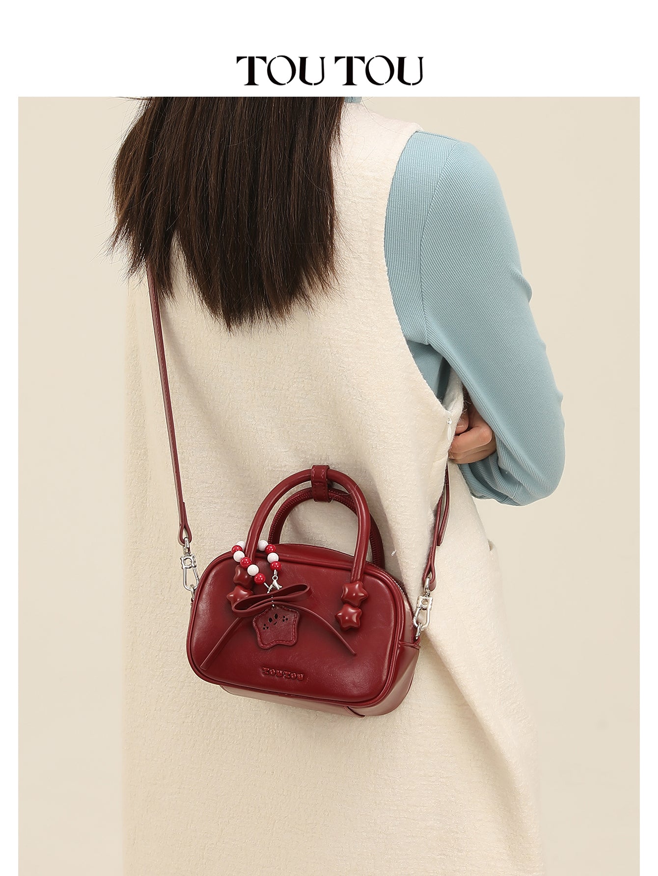 TOUTOU Mini Bowling Bag: Cute, Compact, and Chic