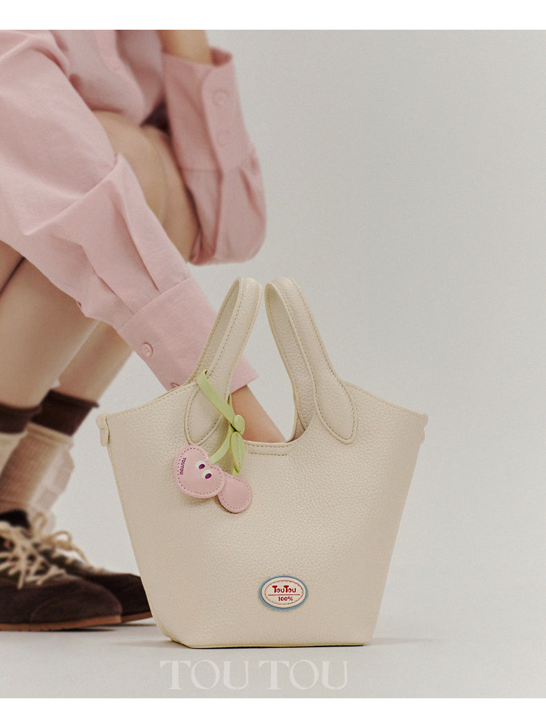 TOUTOU Cute Fruit - Themed Handbag: Playful Design with Adjustable Shoulder Strap
