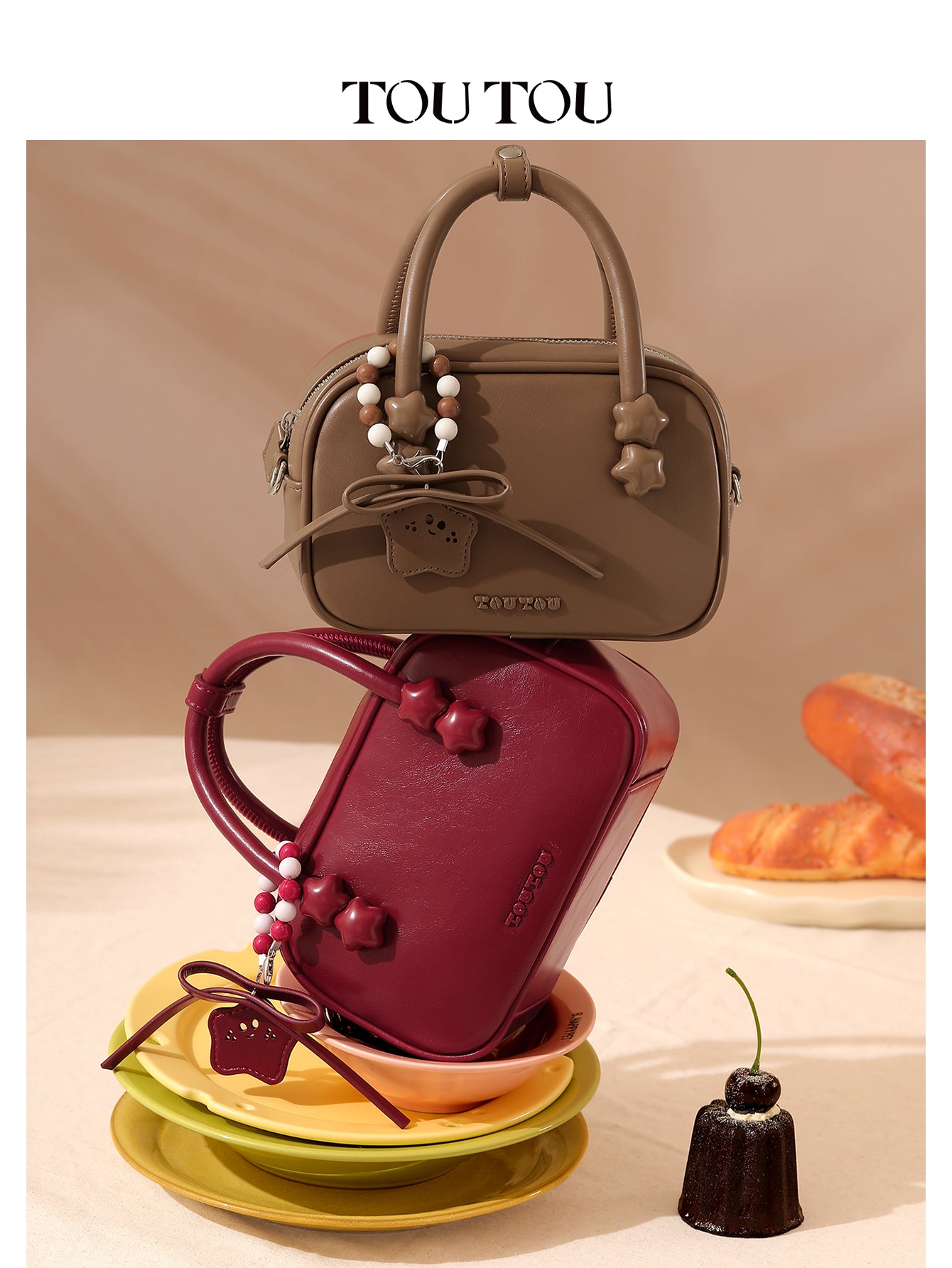 TOUTOU Mini Bowling Bag: Cute, Compact, and Chic