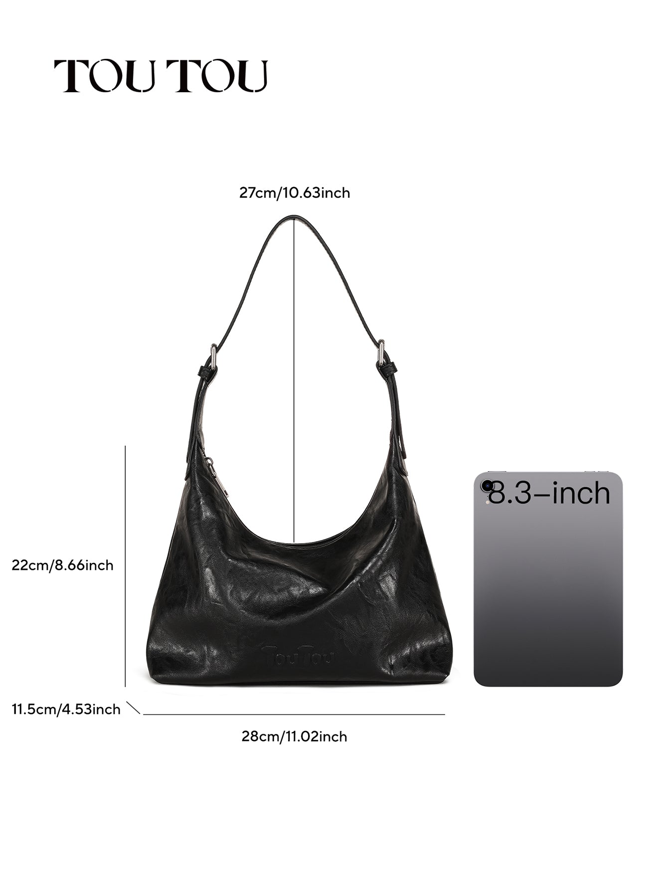TOUTOU Retro Hobo Bag: Timeless Style for Everyday