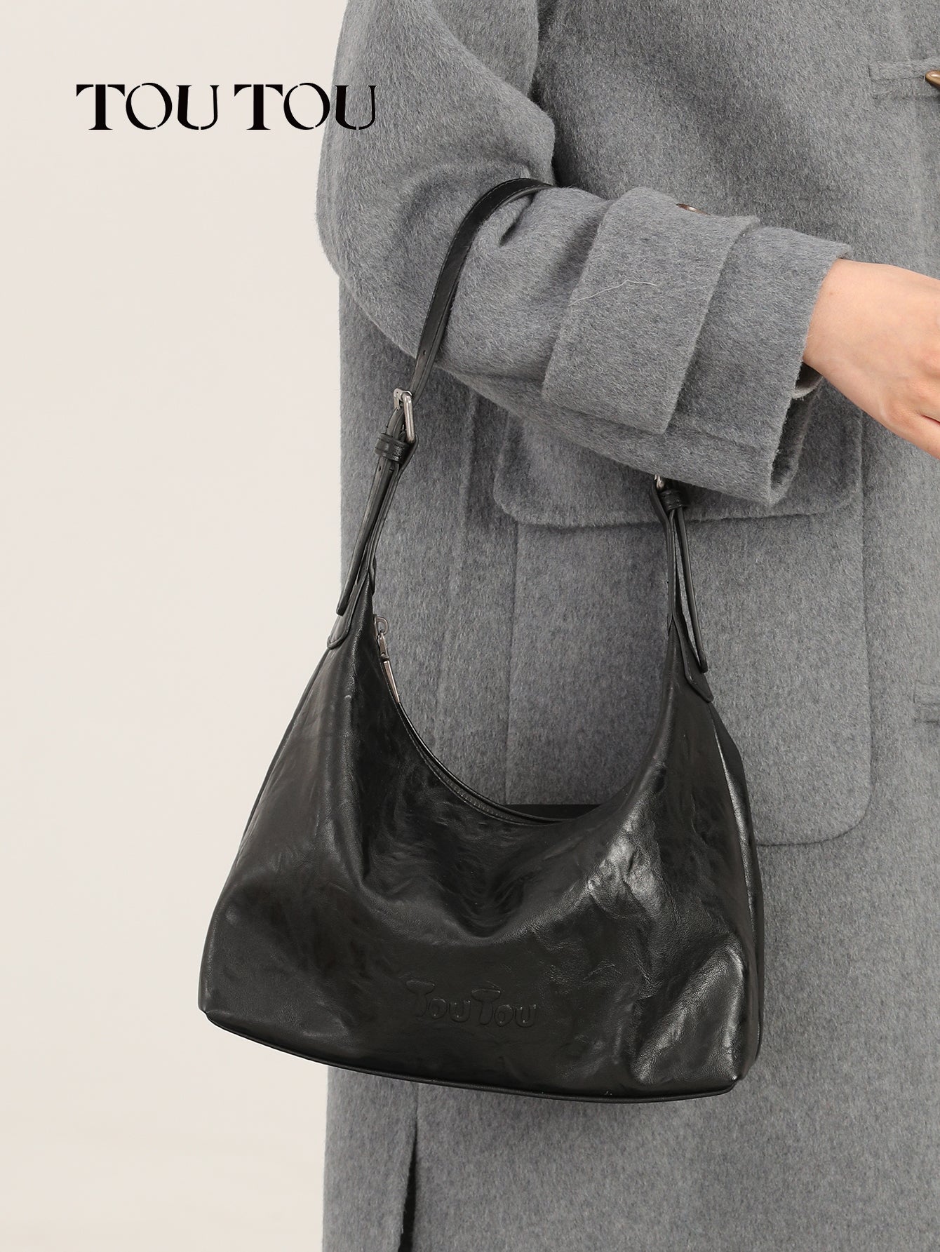 TOUTOU Retro Hobo Bag: Timeless Style for Everyday