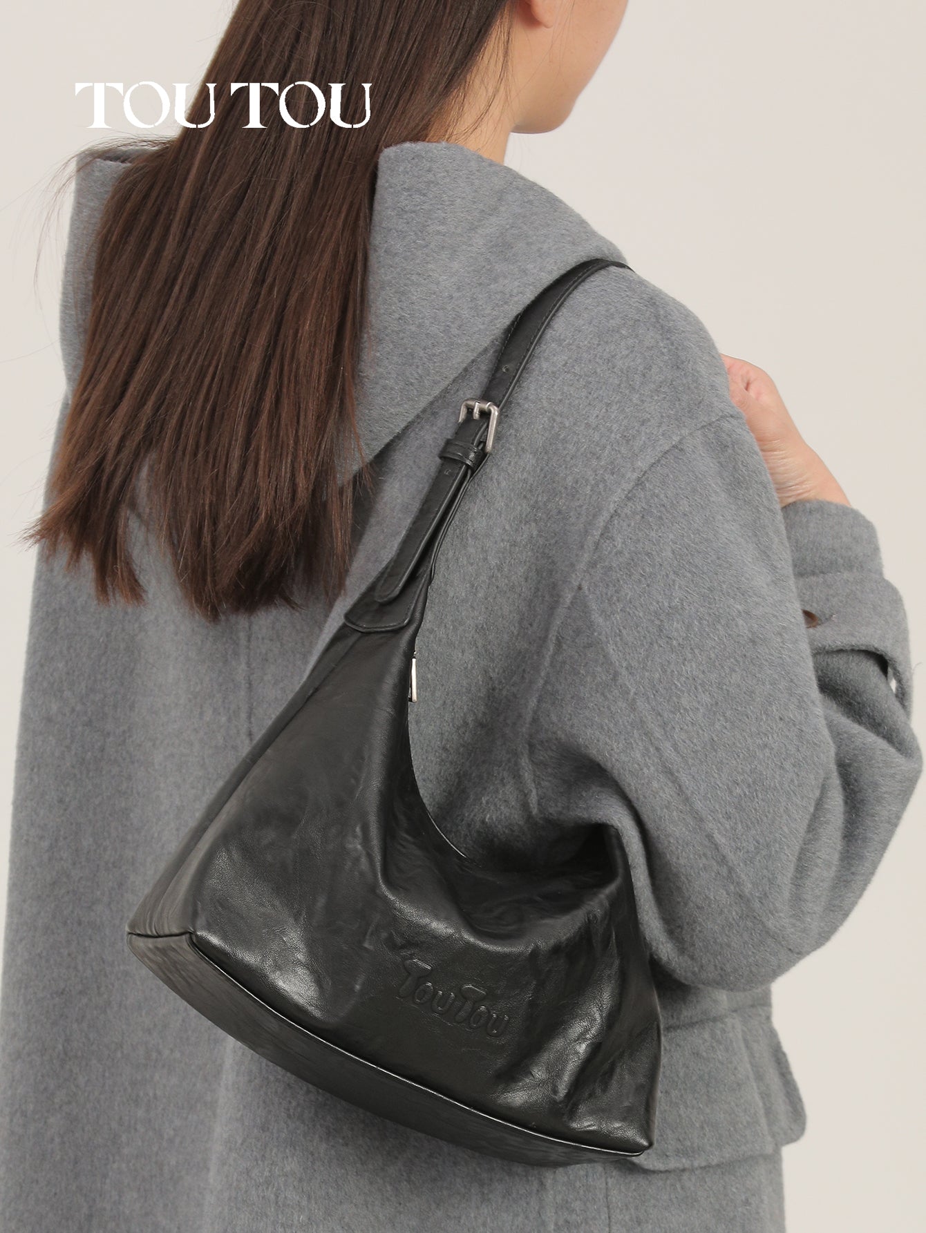 TOUTOU Retro Hobo Bag: Timeless Style for Everyday