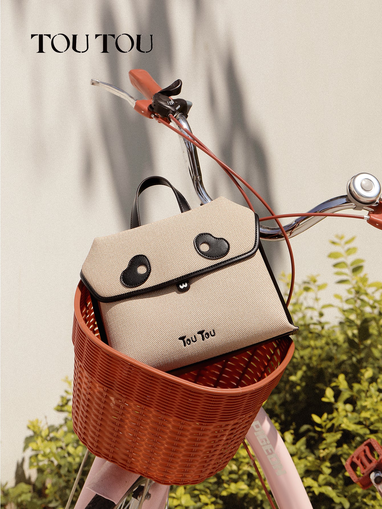 TOUTOU Panda - Print Multi - Way Backpack: Cute & Versatile