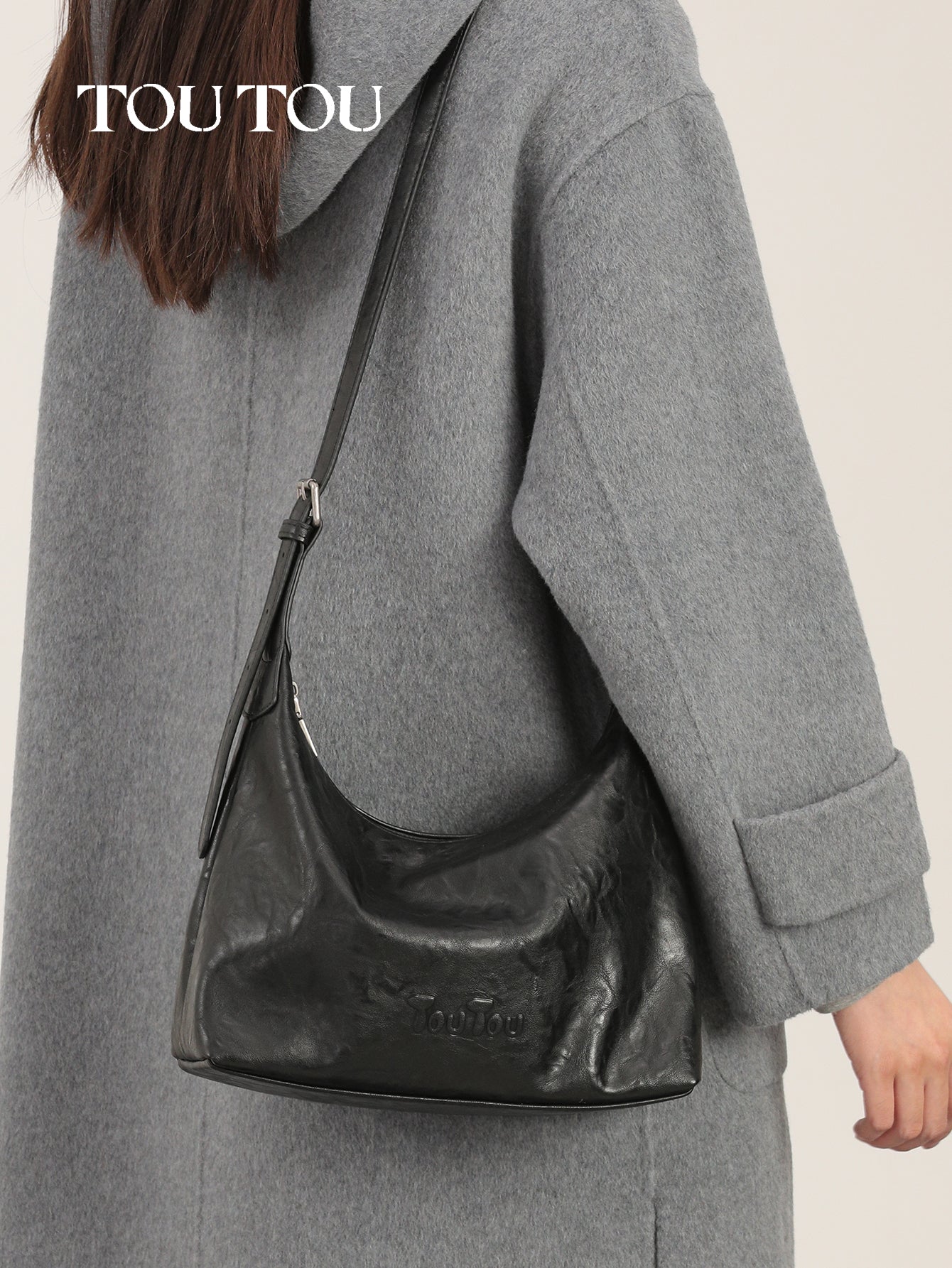 TOUTOU Retro Hobo Bag: Timeless Style for Everyday