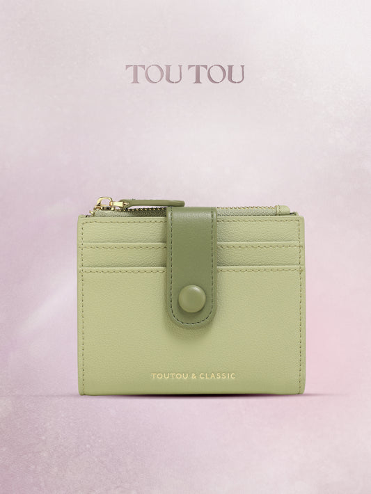 TOUTOU Minimalist RFID - Blocking Wallet: Compact & Secure