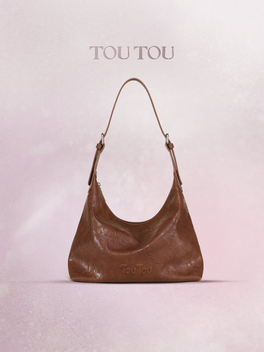 TOUTOU Retro Hobo Bag: Timeless Style for Everyday