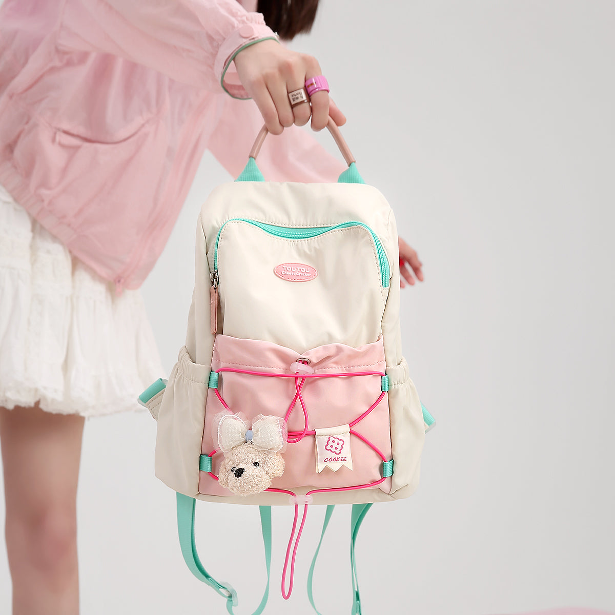 TOUTOU Cute Teddy Backpack: A Burst of Sweetness for Your Journeys