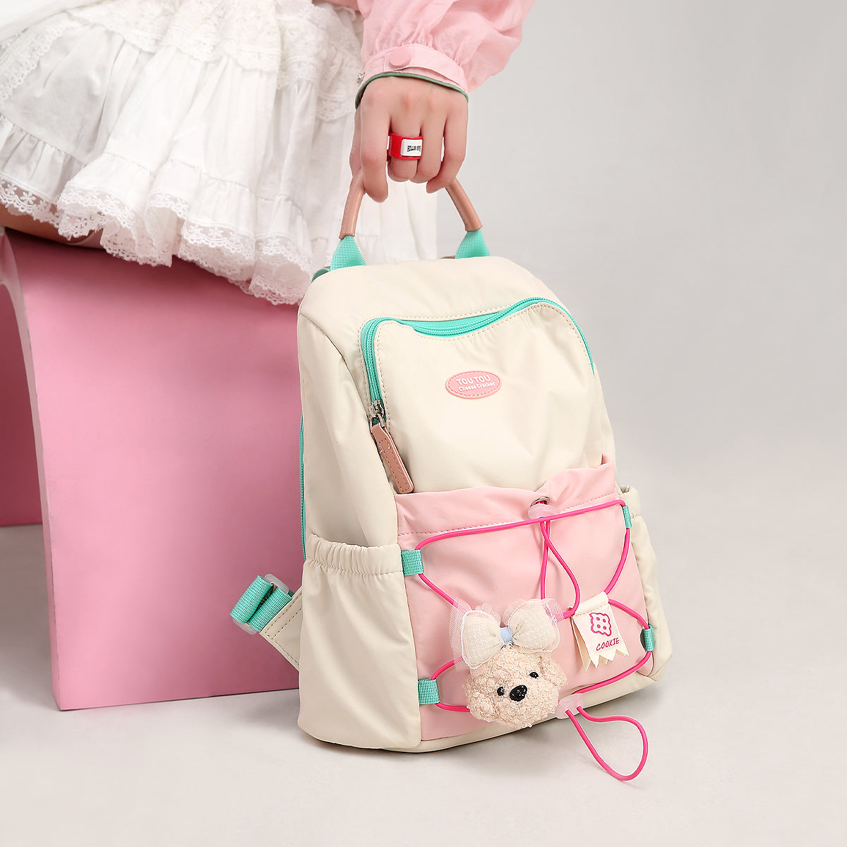 TOUTOU Cute Teddy Backpack: A Burst of Sweetness for Your Journeys