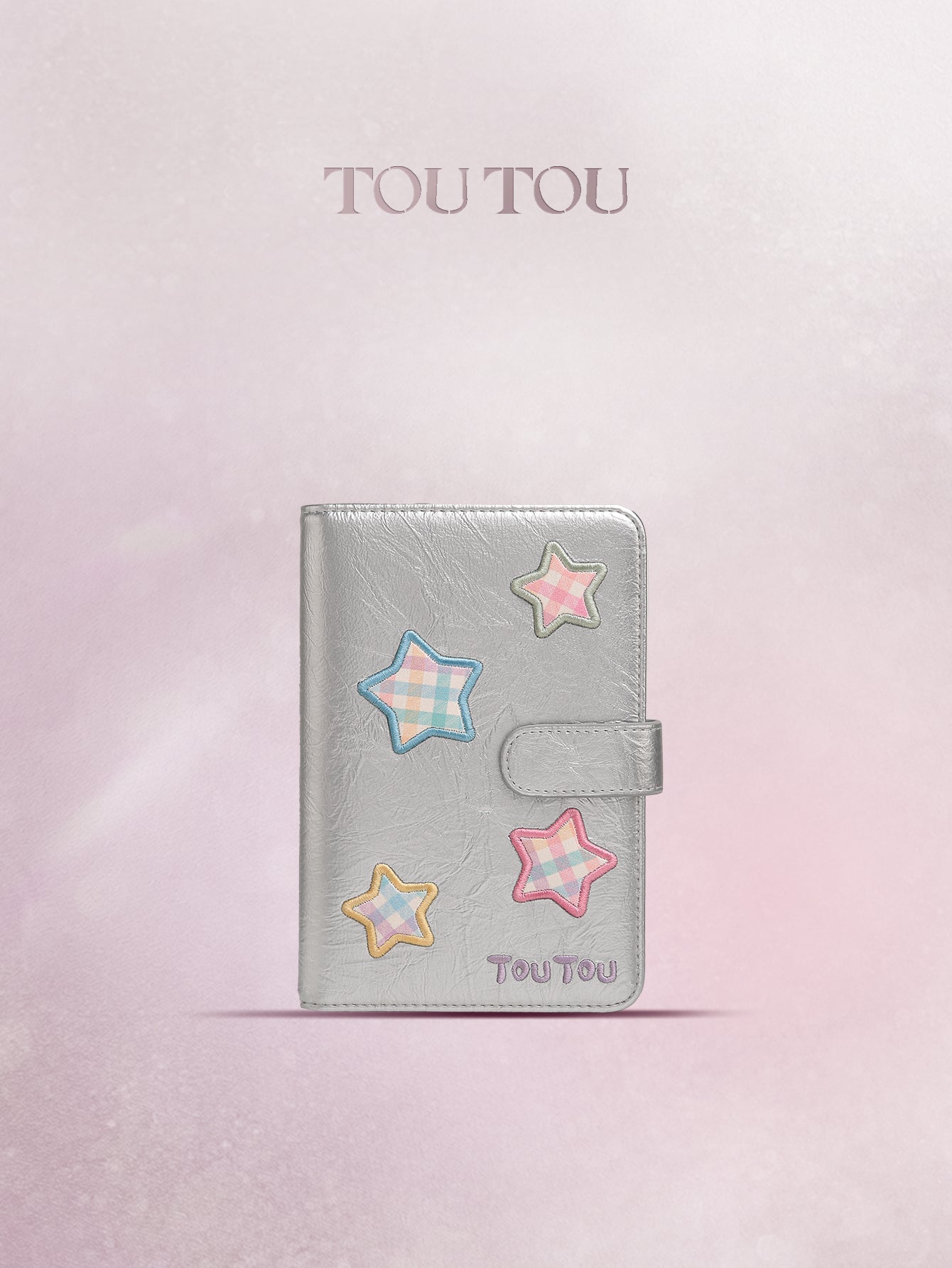 TOUTOU Star - Patched Passport Wallet: Cute & Functional Travel Companion