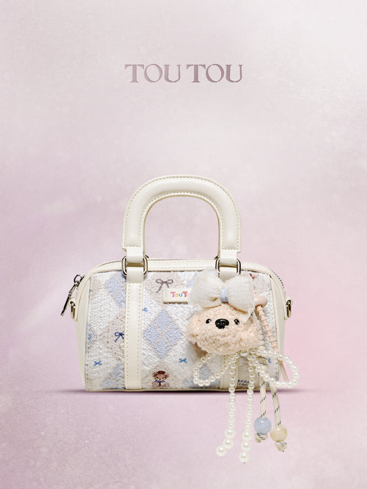 TOUTOU Teddy Barrel Bag: Your Sweetest Fashion Companion